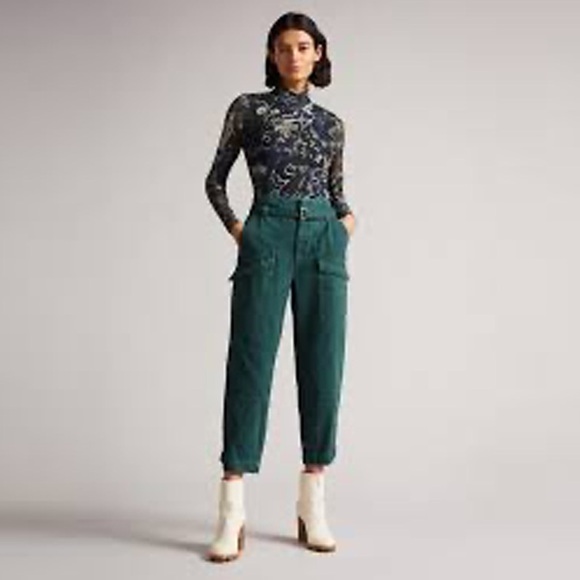 Ted Baker London - Utella Utility Barrel Blue Denim Pants